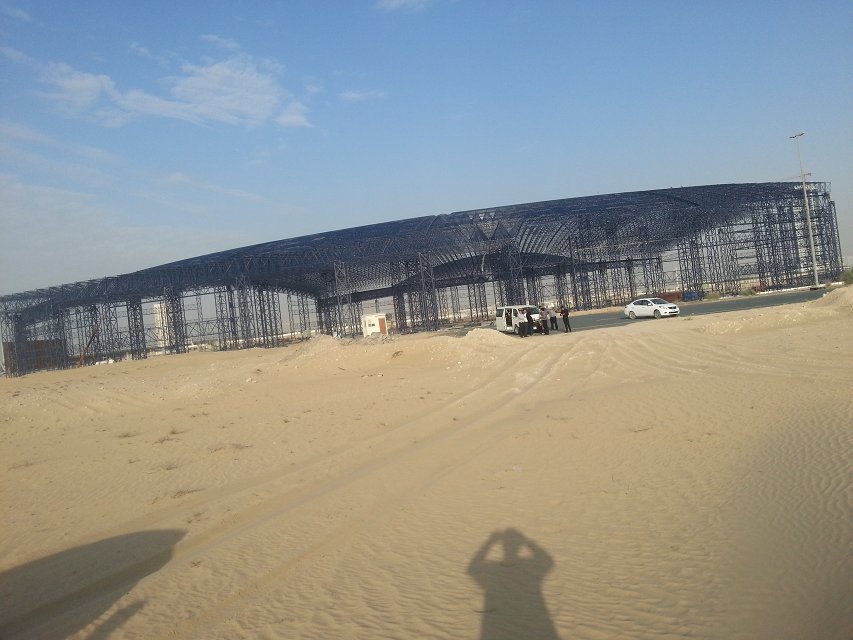 蛟河大型场馆网架工程